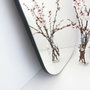Hanah Home Espejo Transparente Amorphous 90x70 cm, 100% MDF, Moderno, Ideal para Hogar y Hoteles